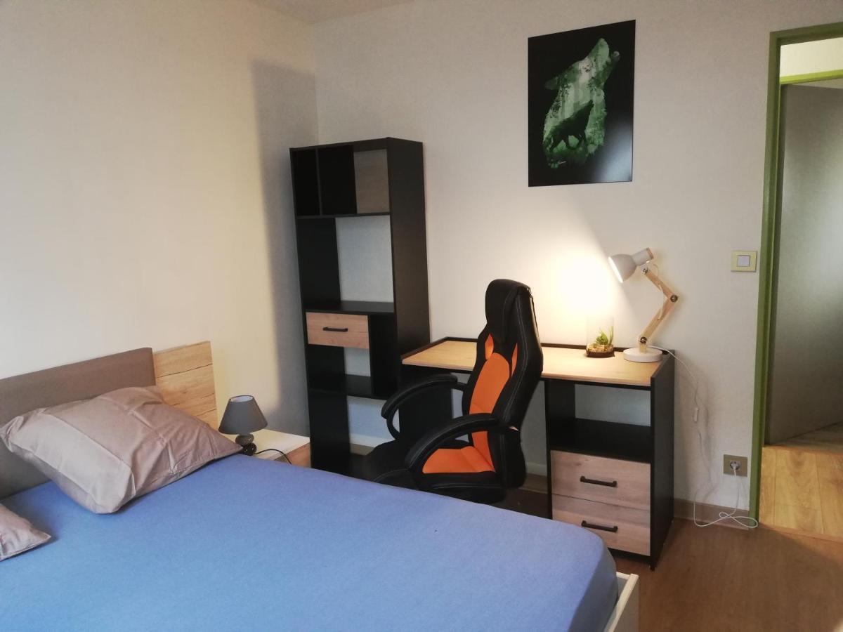 Grand T3 Avec Clim, Parking Et Terrasse Privative - Agen Apartment Exterior foto